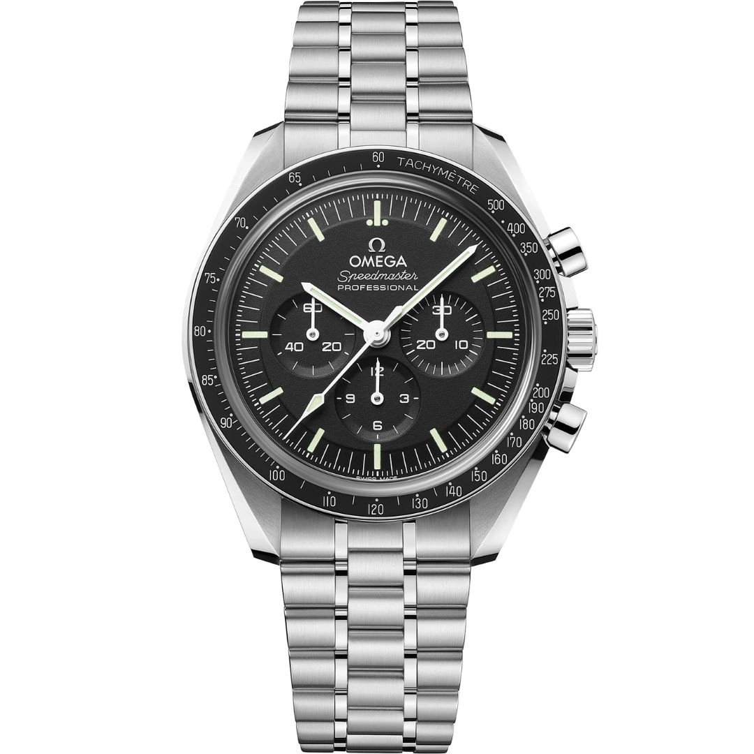 omega-speedmaster-moonwatch-31030425001002-front Omega Speedmaster Moonwatch Professional 42mm 310.30.42.50.01.002