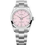 Rolex Oyster Perpetual 36 126000 Stainless Steel Pink Dial
