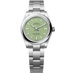 Rolex Oyster Perpetual 31 277200 Stainless Steel Pistachio Dial