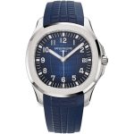 Patek Philippe Aquanaut 5168G-001 White Gold Blue Dial