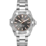 Tag Heuer Aquaracer Professional 200 Solargraph WBP1190.BZ0003, 40mm, titanium, grey dial