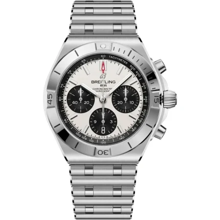 Breitling Chronomat B01 AB0158101A1A1 42mm Stainless Steel White Dial