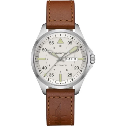 Hamilton Khaki Aviation Pilot Day Date Auto 42mm H64635550